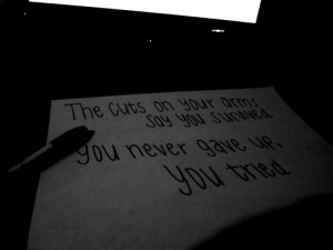 Self Harm Quotes Tumblr