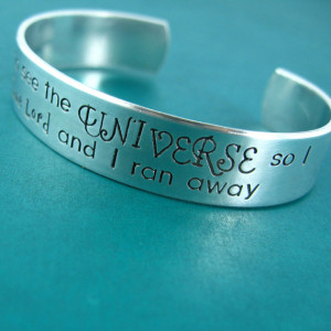 Doctor Who I Stole a Time Lord Cuff Bracelet - Doctor Who quote ...