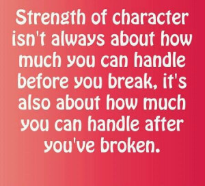 Where is your character strength