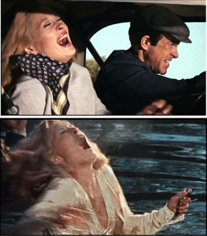 bonnie clyde laughing and dying the killing gets less impersonal and ...