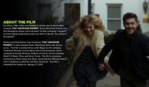 ... and michael b jordan star in the r rated comedy that awkward moment