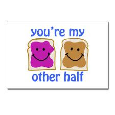 You're My Other Half Postcards (Package of 8) for