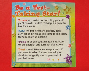 Encouraging Quotes For Students Taking Tests Words 