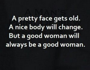 good woman will always be a good woman