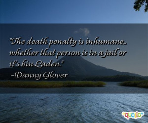 Famous Quotes Death Penalty