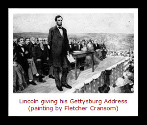 ... their review of this gettysburg speech in the fullness of time they