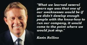 Kevin rollins famous quotes 5