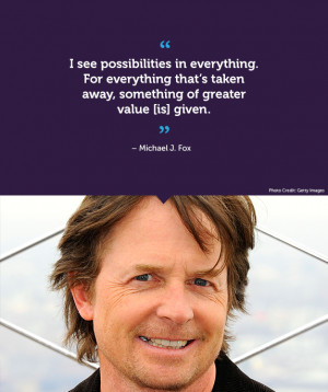 Michael J Fox quote