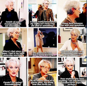 Devil Wears Prada quotes