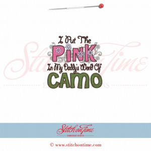 pink camo sayings