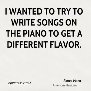 Aimee Mann Quotes