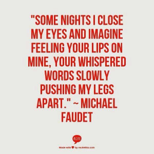 nights I close my eyes and imagine feeling your lips on mine— your ...