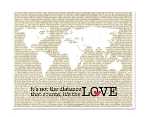Distance Love Quotes Military It's the love that counts