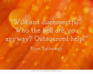 Vampire Academy Quotes | Rose Hathaway