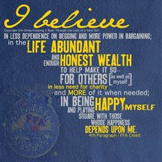 ... agriculture education classroom labs ffa quotes ag classroom ffa creed