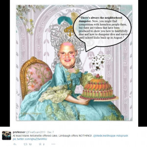 Limbaugh: Professor https://twitter.com/FinalExam2013 Rush Limbaugh ...