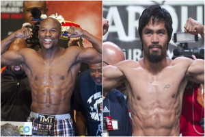 Floyd Mayweather, left, and Manny Pacquiao, right, could command at ...