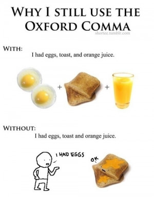 The Oxford Comma Is Extremely Important And Everyone Should Be Using ...