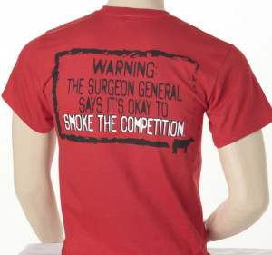 Show Mom Clothing Cattle Show | Stickman Surgeon General Warning Tee ...