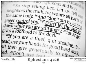 And “don’t sin by letting anger control you.”[a] Don’t let ...