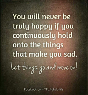 Let go... move on...