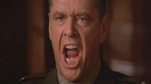 Stop misquoting Jack Nicholson. It makes him angry. Picture: Columbia ...