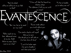 Evanescence Wallpaper by biachan