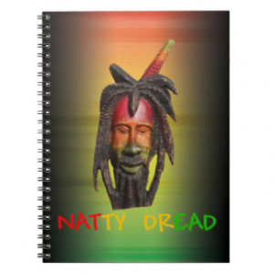 Rastaman Natty Dread Rasta Notebook Jah Love
