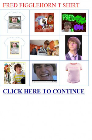 fred figglehorn fred figglehorn stylized on webpage and on t