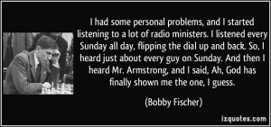 More Bobby Fischer Quotes