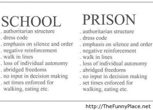 ... Prison, Quotes, Funny Schools, Education Ideas, Random, So True, Funny