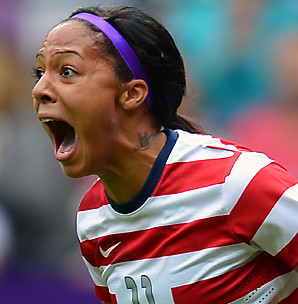 Sydney Leroux scored late as the U.S. ousted New Zealand 2-0 in an ...
