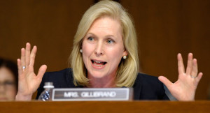 Kirsten Gillibrand gains on chain of command changes