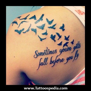 New White Tattoos » Collarbone Quote Tattoos