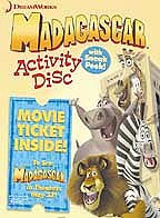 Shrek 2/Madagascar Activity Disc