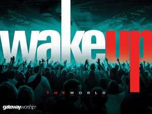 Inspired Slogan Wake Up Christian HD Wallpaper background for your ...