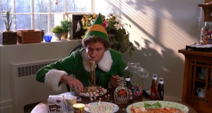 Will Ferrell in Elf Really Loves Maple Syrup and Sugar [video, wtf ...
