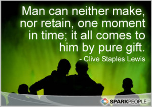 Motivational Quote - Man can neither make, nor retain, one moment in ...