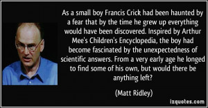 More Matt Ridley Quotes