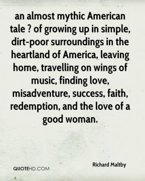 an almost mythic American tale ? of growing up in simple, dirt-poor ...