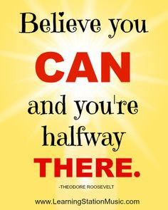 ... we've just won half the battle towards success! #quotes #motivational