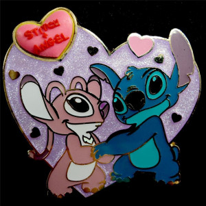File:Disney Stitch in Love - Cherishes Angel HKDL Heart Shaped Free-D ...