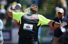 Reese Hoffa won the shot put competition at the U.S. Olympic Trials ...