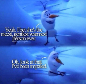 Frozen Movie Quotes