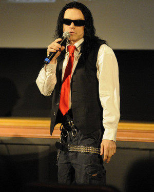 Lesser known fact about Tommy Wiseau- always wears two belts