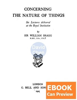 ... Things [6 Lectures - Royal Society of London]-William Henry Bragg, Sir