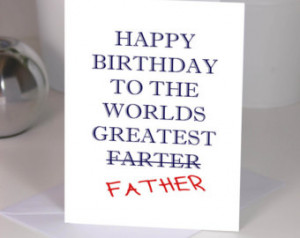 Funny Birthday Cards For Dad Happy birthday dad - dad's