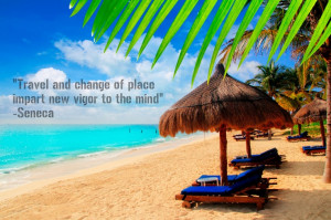 Travel and change of place impart new vigor to the mind. -- Let an ...