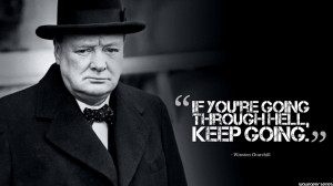Home » Quotes » Winston Churchill - Motivational Quotes HD Wallpaper