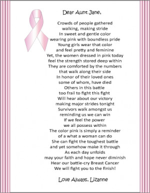 breast cancer poem